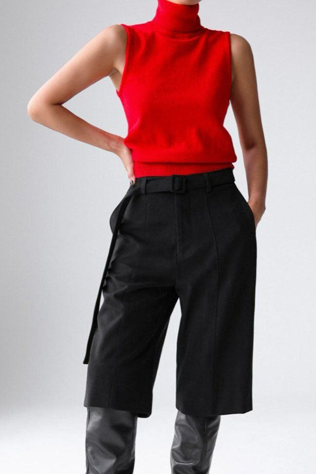 Slim Turtleneck Knit Top image 8