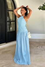 Sleeveless Backless Bodycon Maxi Dress image 1