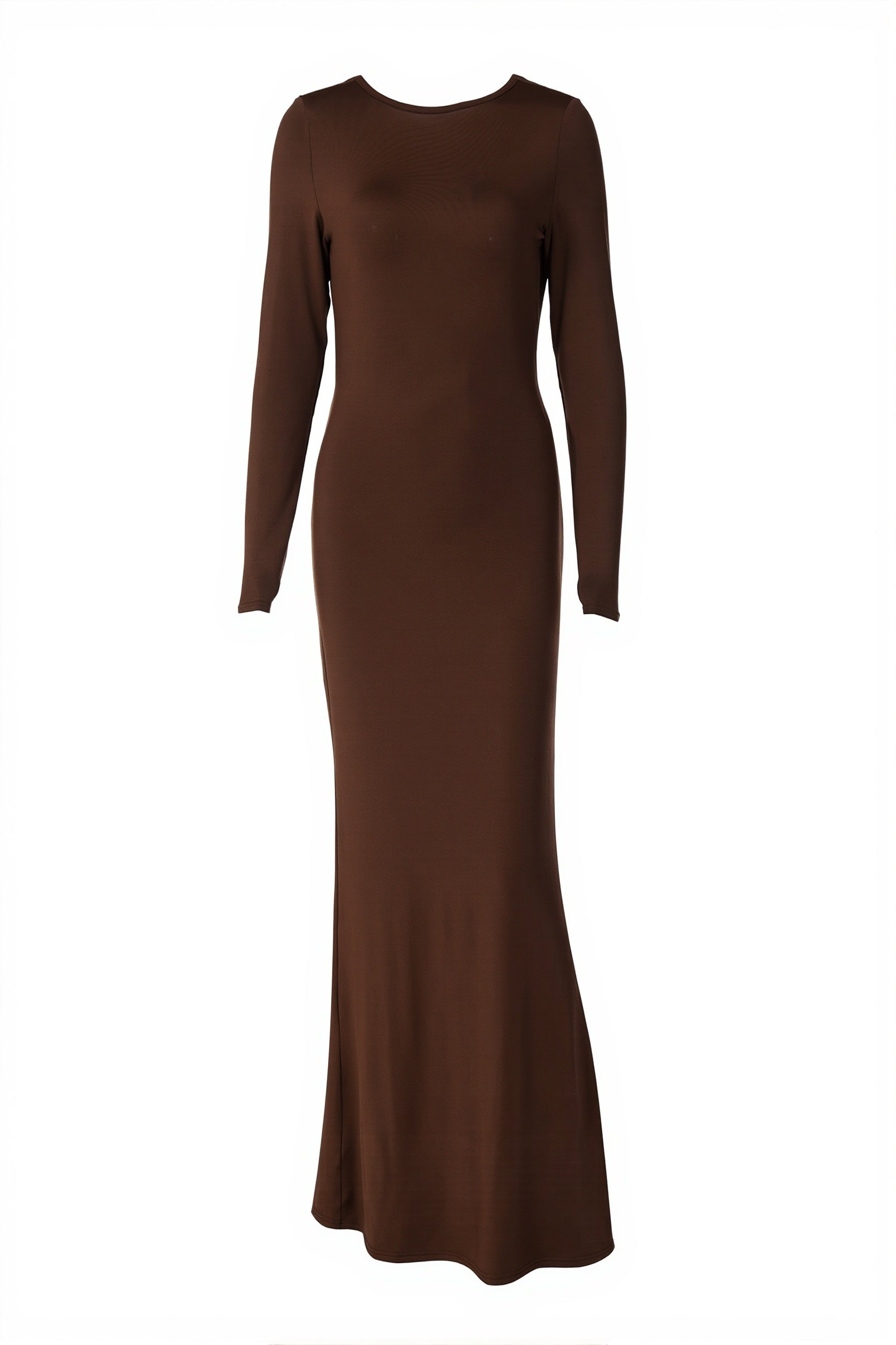Chic Lace Trim Strapless Two Piece Gown Maxi Dress image 8