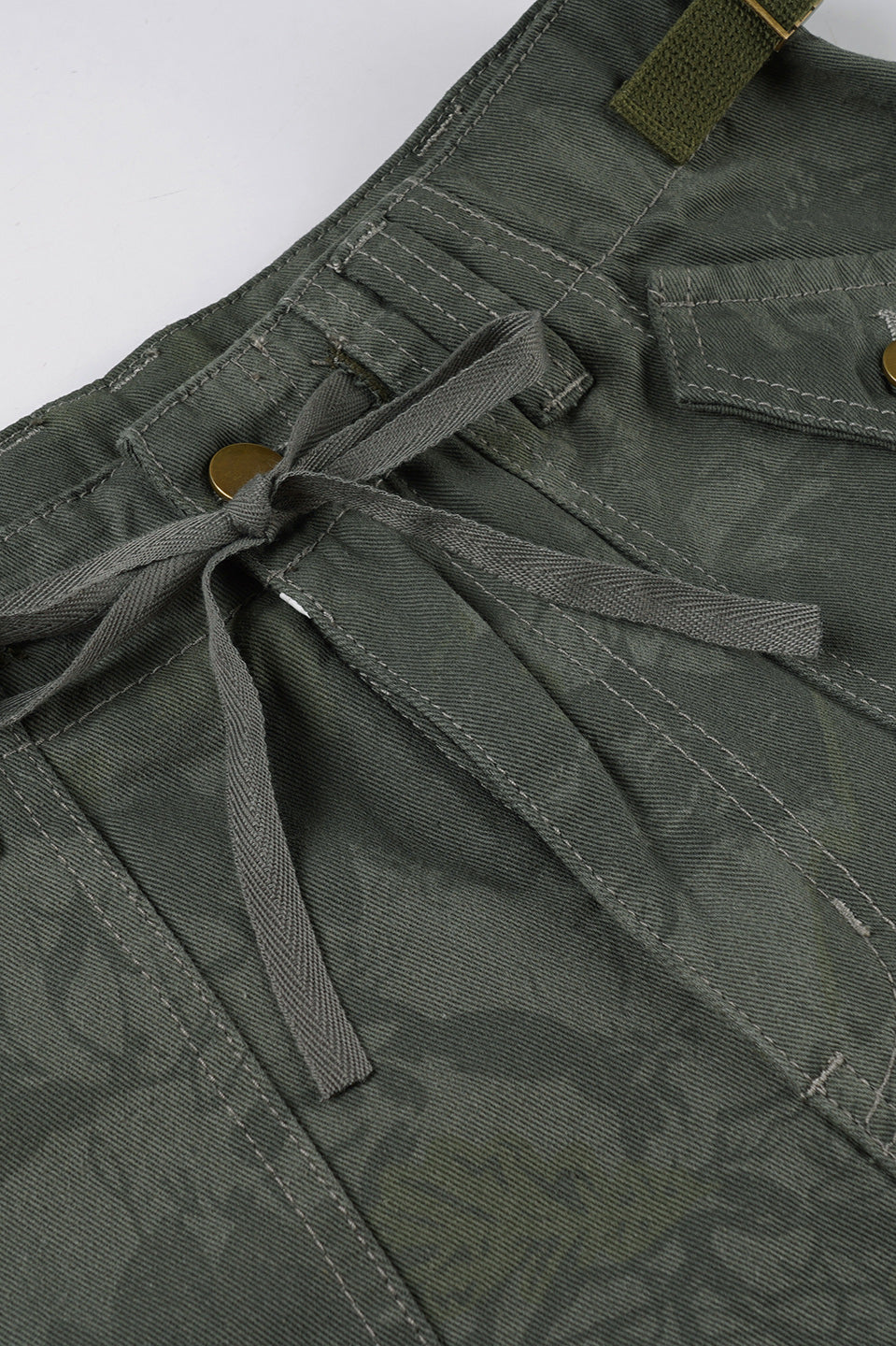 Vintage Camo Wide-Leg Cargo Pant image 5