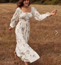 100% Cotton White Maxi Dress image 1