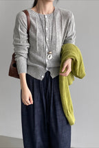 Atmospheric Wool Knit Cardigan image 11