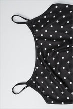 Polka Dot Cami Bodycon Slim Maxi Dress image 7