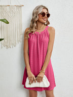 Flora Eyelet Dress styled for Avrienne