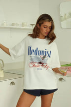 Casual Fashion Print Cotton T-shirt image 4