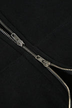 Fur Trim Hooded Zip Waist Jacket image 8