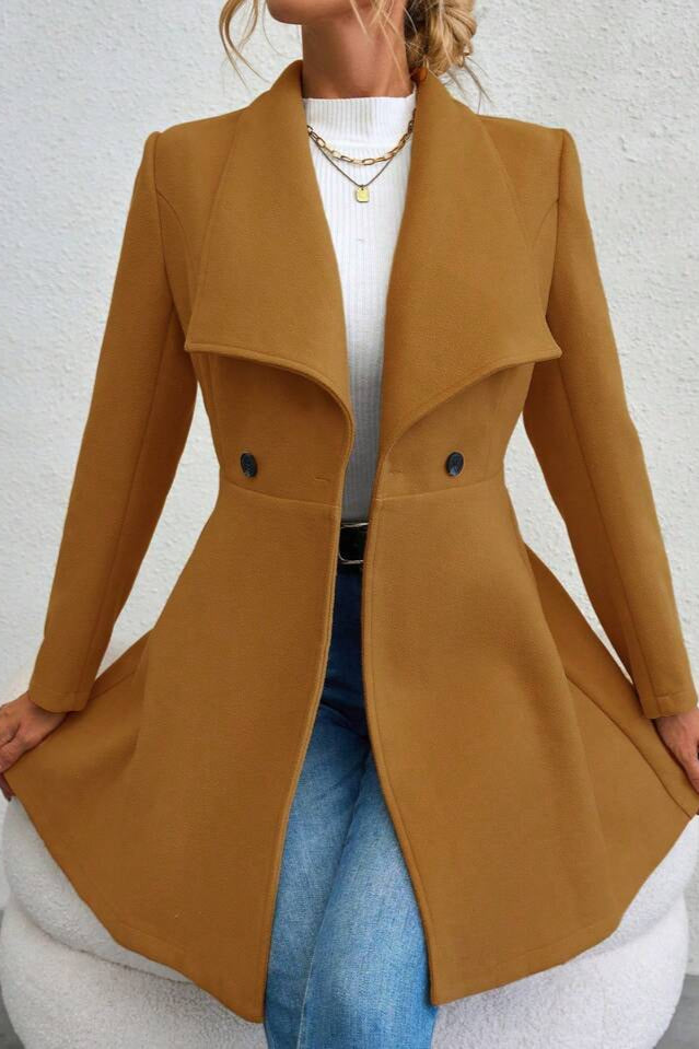 Belted Wool Long Coat image 15
