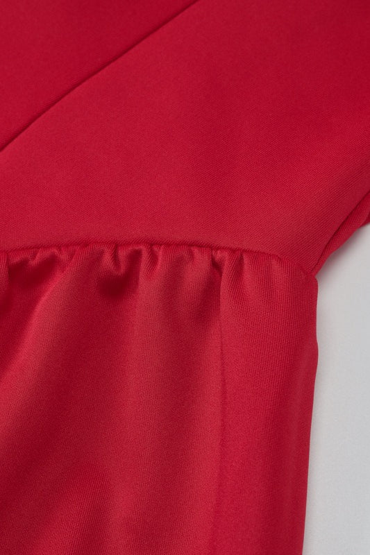Solid Sleeveless Backless Bodycon Cocktail Dress image 16