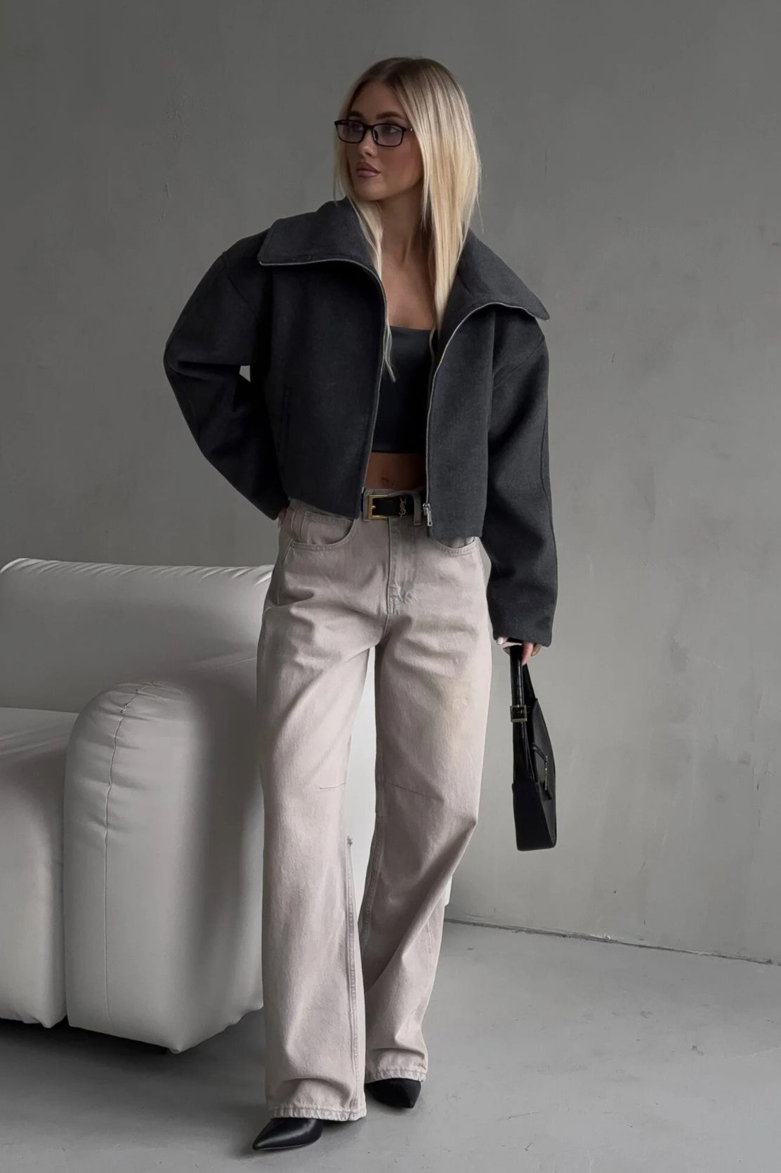 Relaxed Fit Lapel Casual Jacket image 12