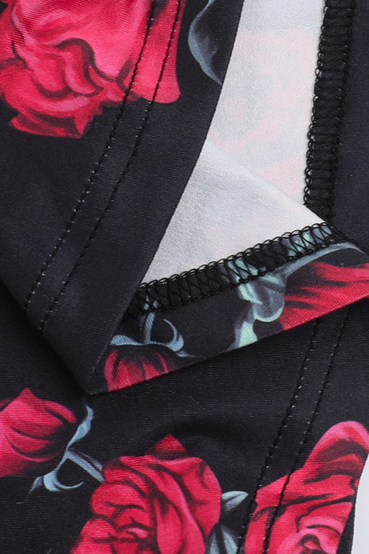 Square Neck Floral Cami Party Dress image 15