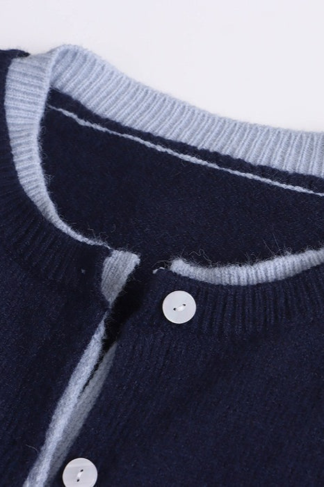 Contrast Panel Layering Cardigan image 22
