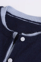 Contrast Panel Layering Cardigan image 22