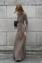 Vintage Knit Top and Skirt Two Piece Set image 1