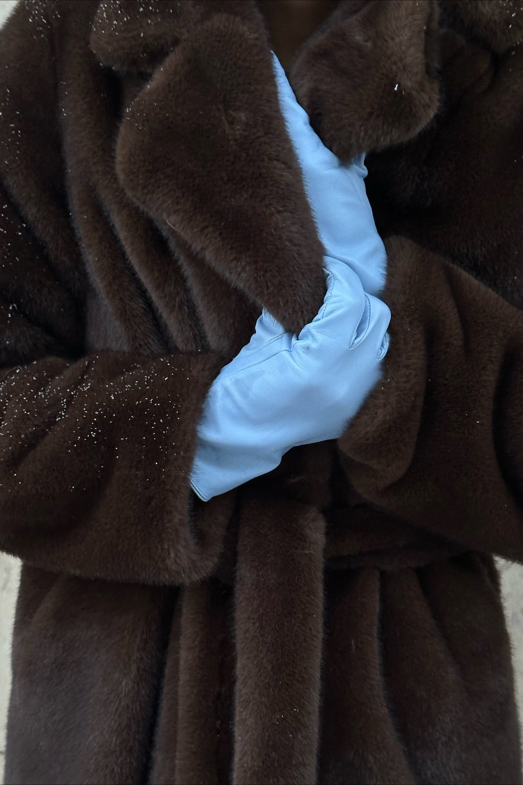 Belted Longline Faux Fur Insulated Overcoat image 4