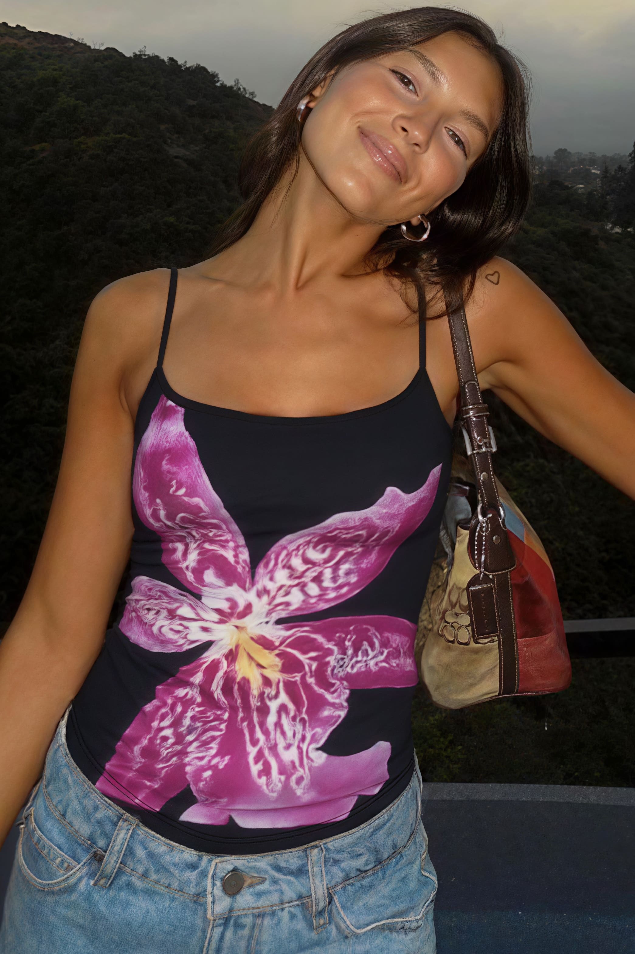 Chic Sexy Floral Print Cami Top image 4