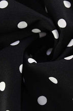Polka Dot Halter Backless Bodycon Mini Dress image 4