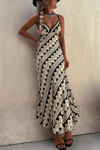 Loose Fit Floral Boho Dress image 2