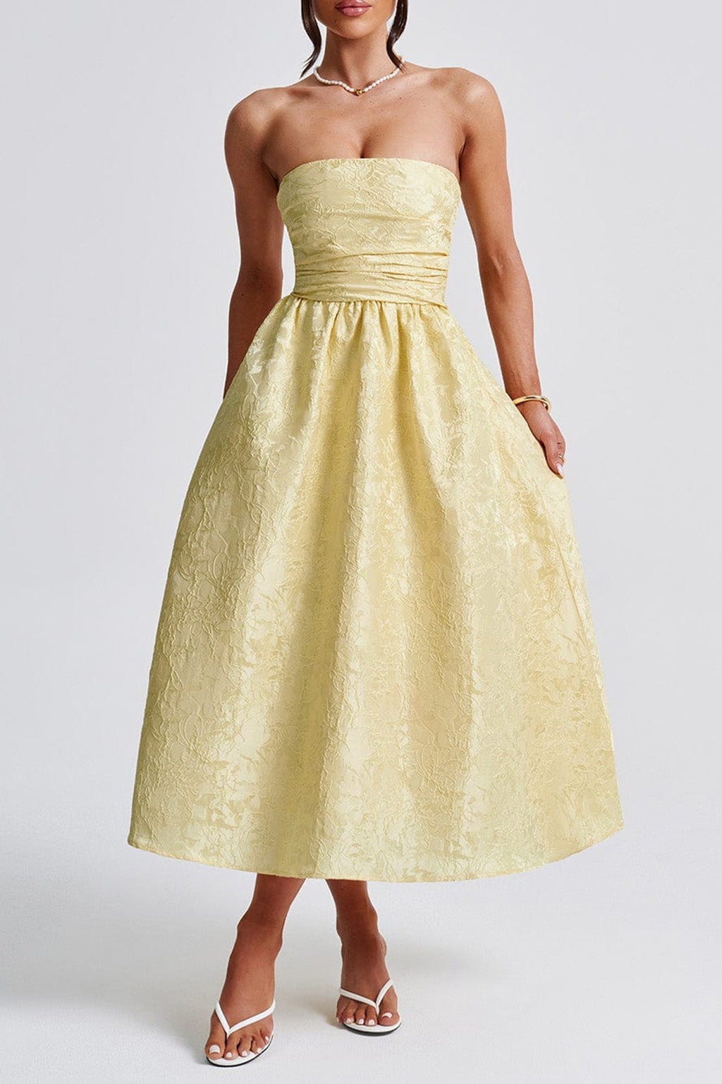 Strapless Elegant Party Dress image 4