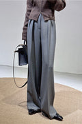 Vintage Straight-Leg Wide-Leg Pants image 1