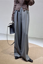 Vintage Straight-Leg Wide-Leg Pants image 1
