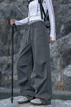 Quick Dry Cargo Wide Leg Cuffed Pants image 3