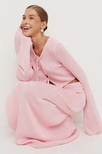Bell Sleeve Cardigan Set Sweater Dress image 4
