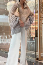 Elegant Sequin Knit Cardigan image 4