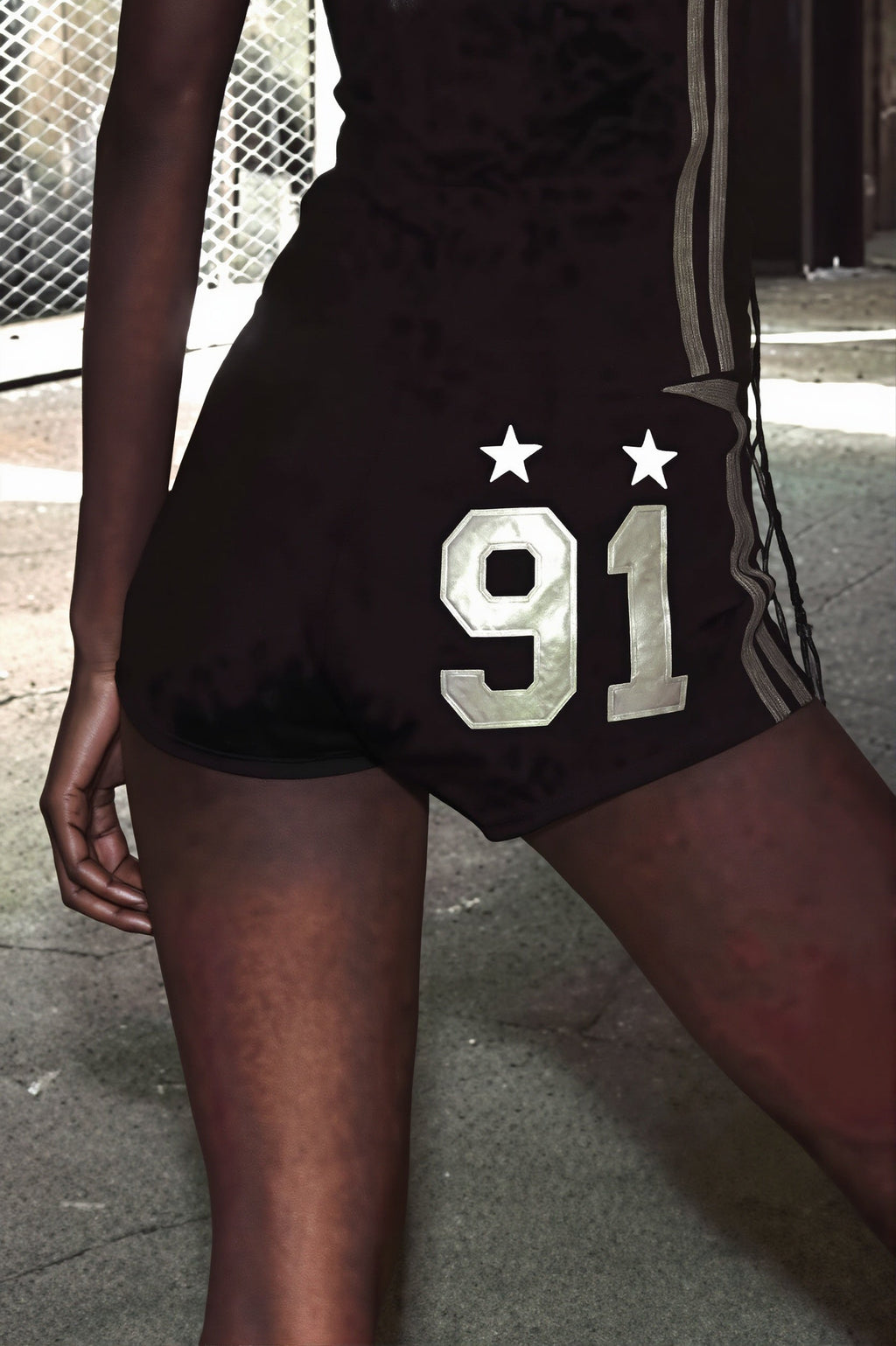 Vintage Casual Print Slim Fit Hot Shorts image 5
