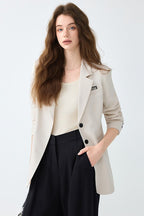 Elegant Long Sleeve Blazer image 2