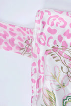 Halter Crop Top Print Bodycon Skirt Set image 8