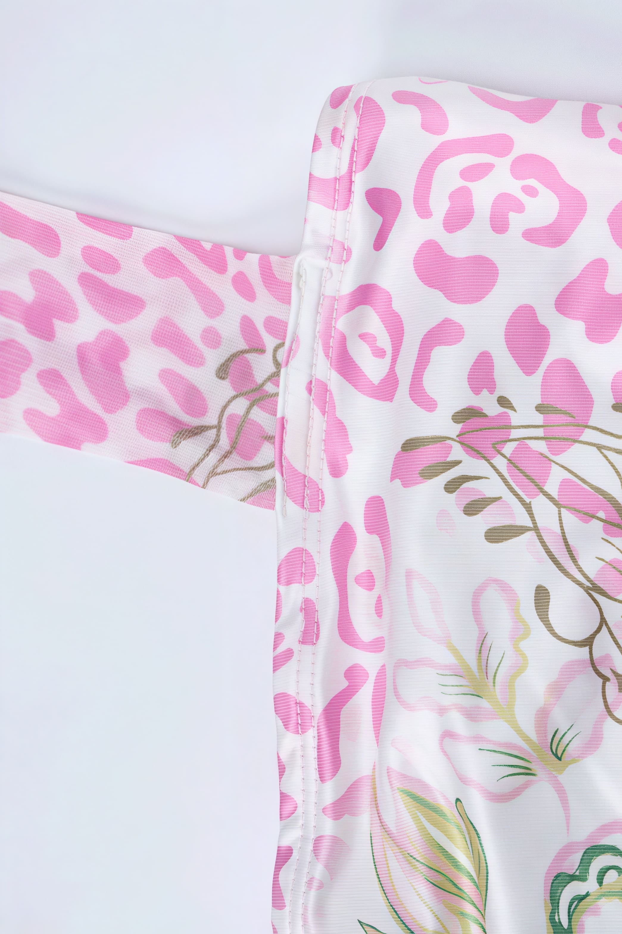 Halter Crop Top Print Bodycon Skirt Set image 8