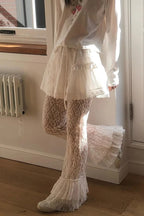 Gothic Ruffle Patchwork Pant image 2