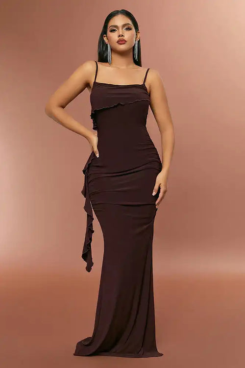 Cami Sleeveless Sequin Embroidered Backless Party Dress image 1