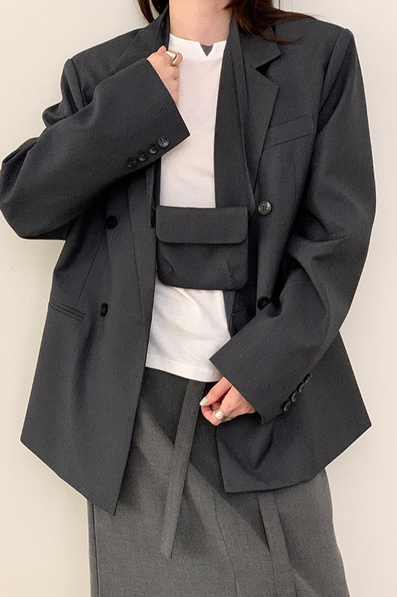 Commuter Style Belted Blazer image 11