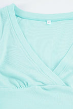 Y2K Elegant Cropped Midi Sleeve Blouse image 4