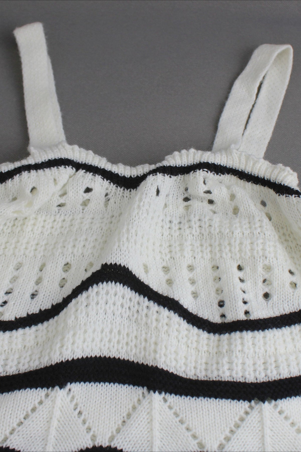 Knit Spaghetti Strap Split Sweater Dress image 4