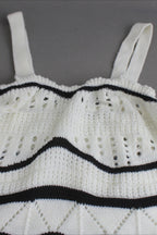 Knit Spaghetti Strap Split Sweater Dress image 4