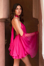 Sexy Cami Relaxed Flared Sleeve Mini Dress image 2