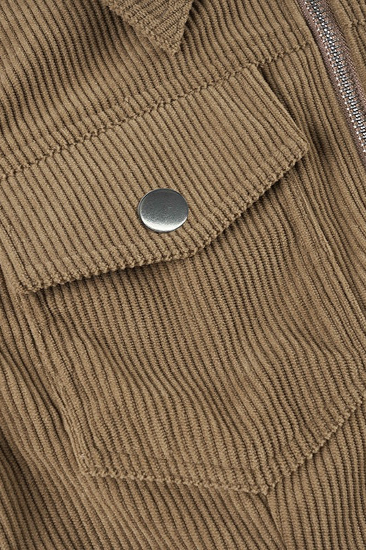 Vintage Casual Corduroy Jacket image 5