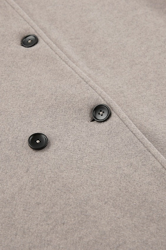 Vintage Style Woolen Office Coat image 4