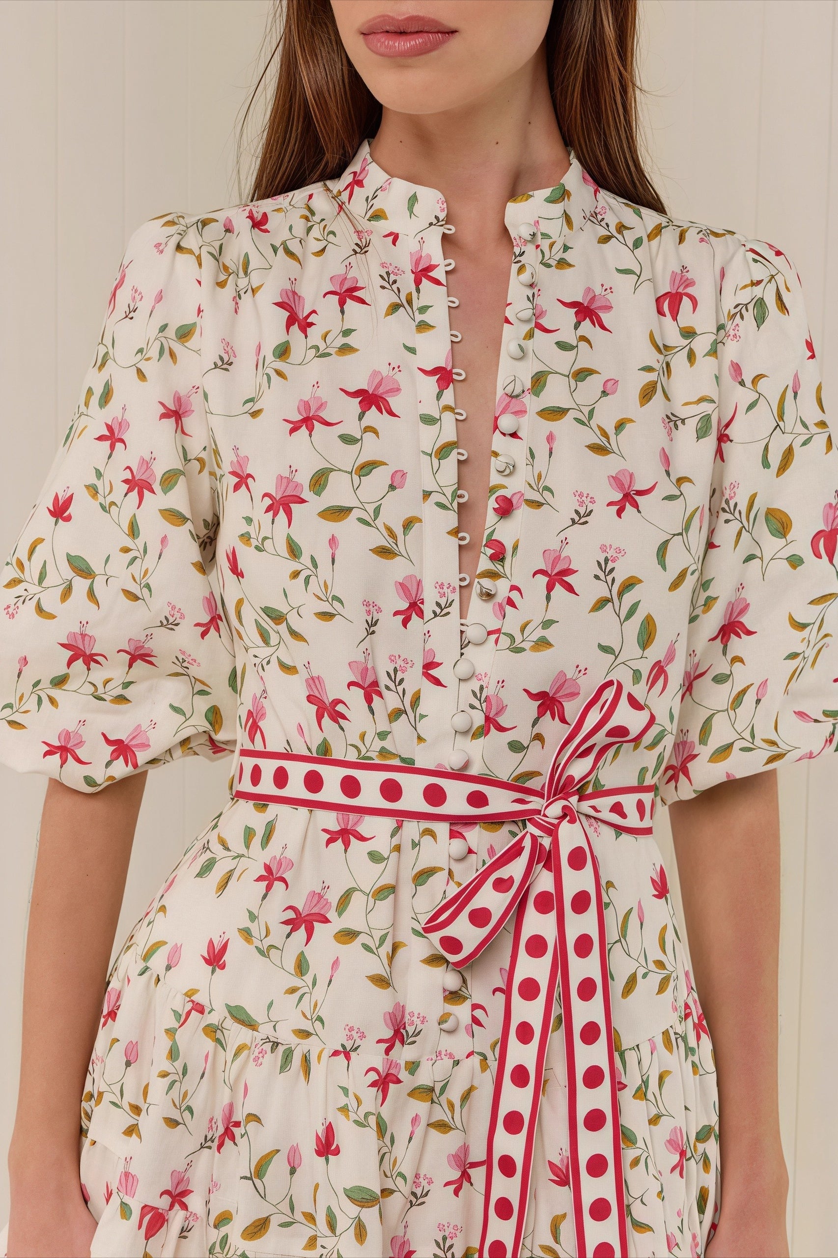 Casual Linen Lace-up Belted Summer Beach Mini Dress image 3