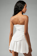Bustier Peplum Waist Cocktail Dress image 5