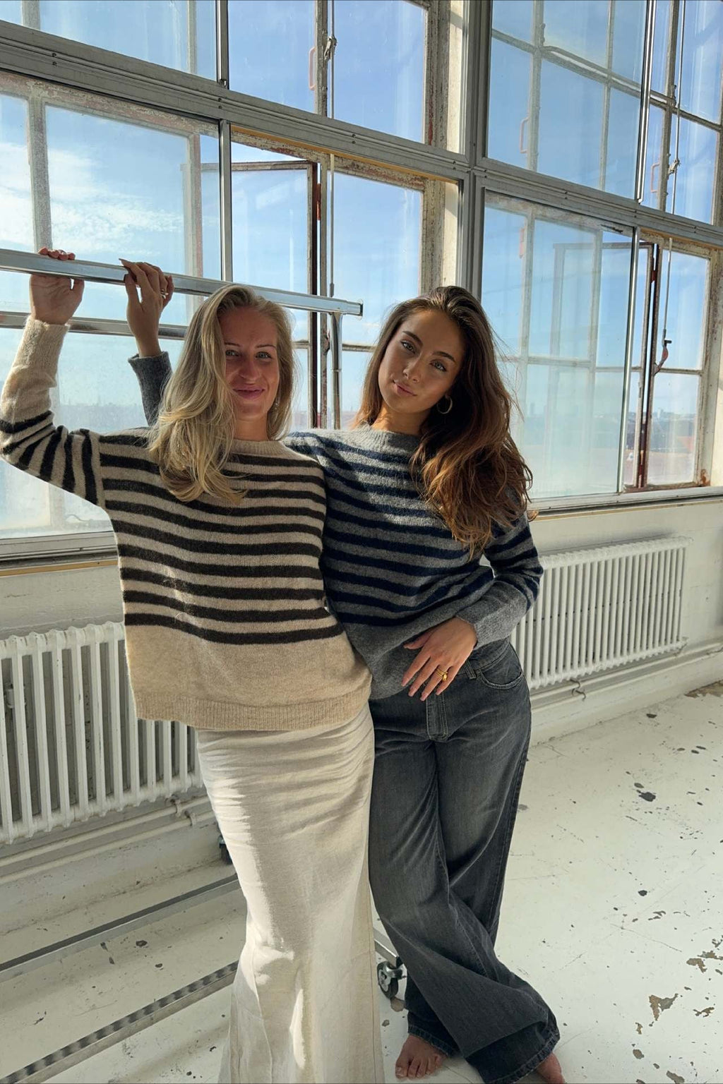 Striped Casual Chic Loose Slouchy Knit Sweater image 5