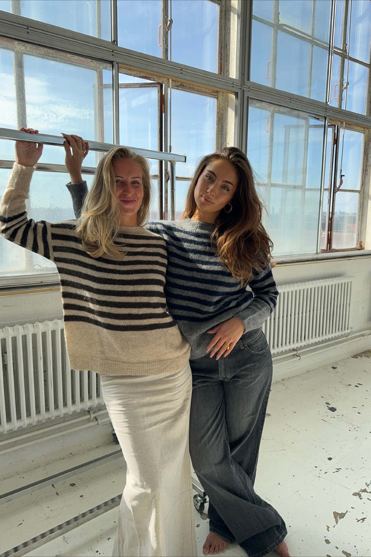 Striped Casual Chic Loose Slouchy Knit Sweater image 5