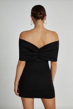 Off-the-shoulder Bodycon Cocktail Dress image 16