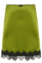 Elegant Lace Splice Satin Bow Skirt image 5