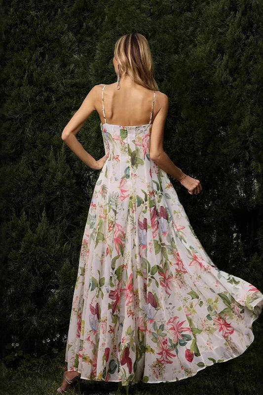 Sexy Slim Cami Printed Floral Dress image 3