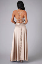 Elegant Spaghetti Strap Ruched Formal Dress image 4