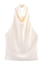 Satin Halter Top with Elegant Design image 6