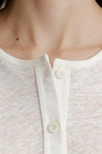 Solid Color Buttoned Knit Cardigan image 6